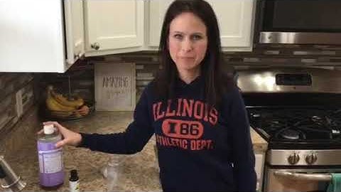 Simple DIY Castile Foaming Hand Soap Recipe