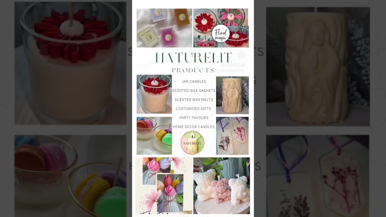 Your perfect scent is just a spark away ✨Explore our eco-friendly candle collection  @naturelit.ae