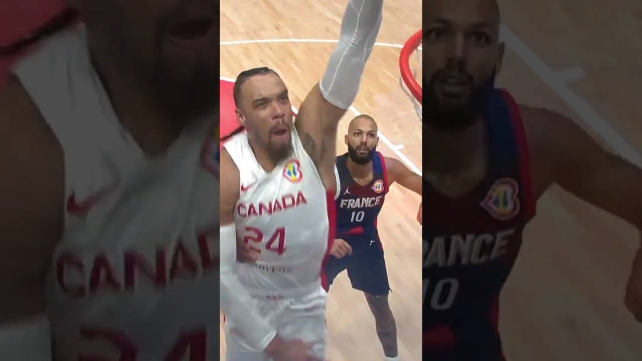Dillon Brooks chose violence 😳 #FIBAWC