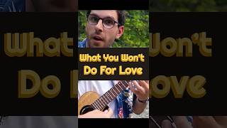 What You Won’t Do For Love #ukulele #cover #tabs #fingerstyle played on my @FlightUkulele