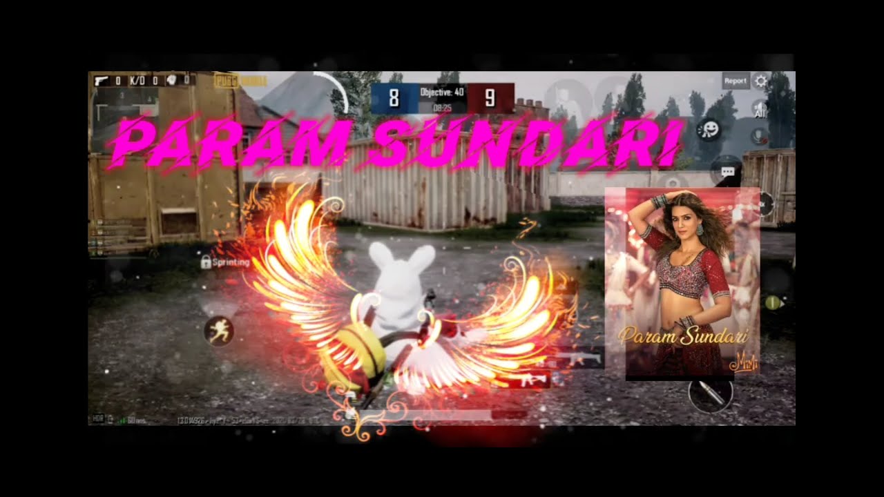 Param Sundari Edit Pubg  Beat Sync Montage I kriti sanon songI KINEMASTER  Montage qatardiangaming