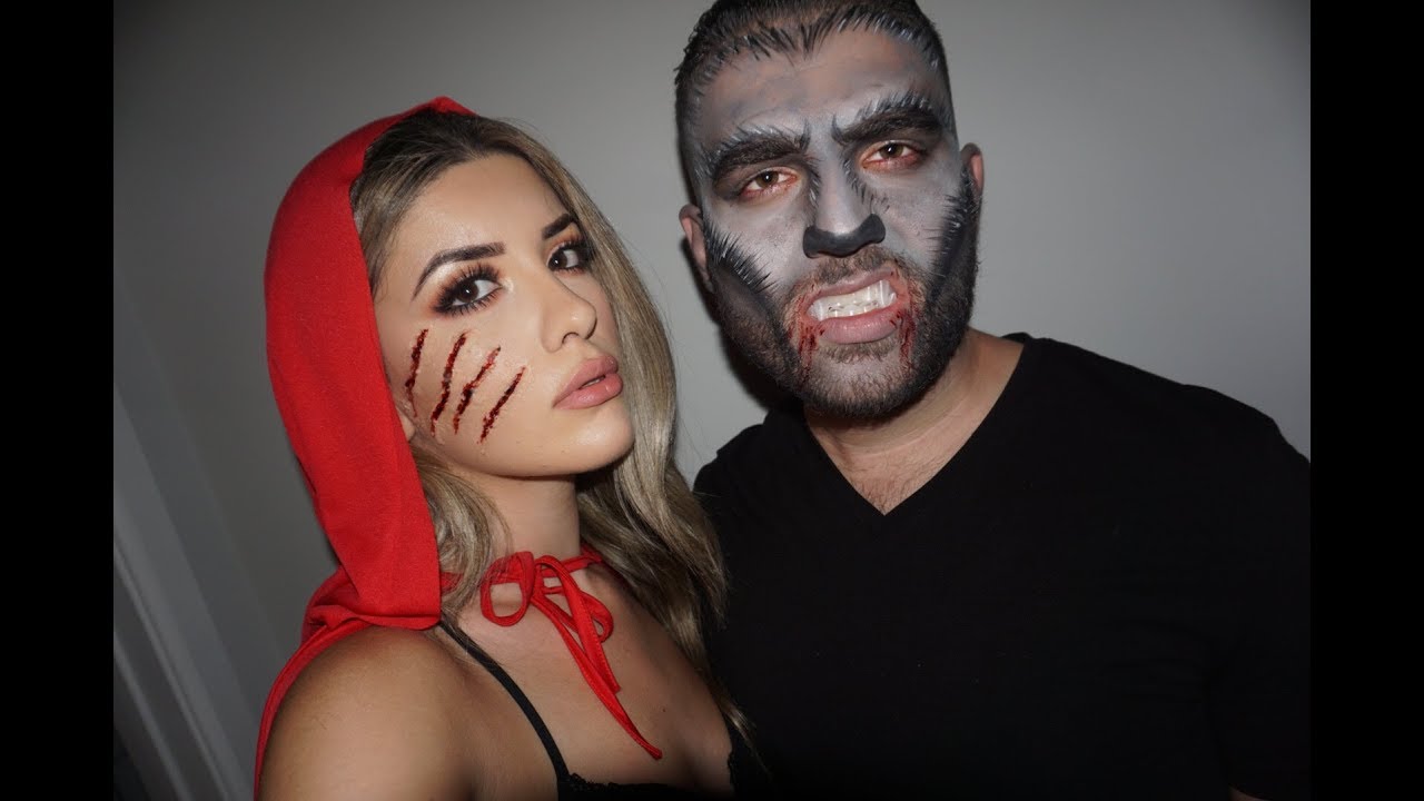 *FUNNY* RED RIDING HOOD & WEREWOLF TUTORIAL ft. FIANCE | Edith ...