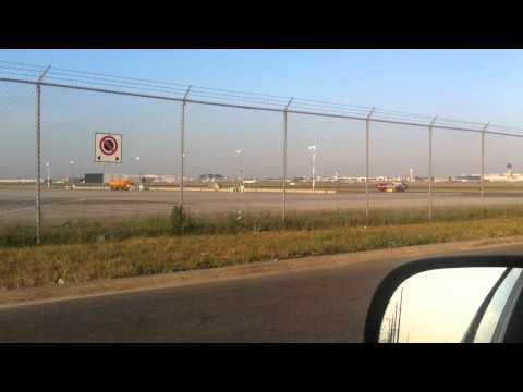 Toronto Pearson Airport Fire Red 2 & Red 11 responding