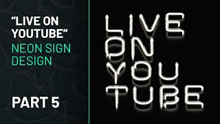 3D Neon Lights - Part 5 - Creating TUBE and fine-tuning structure