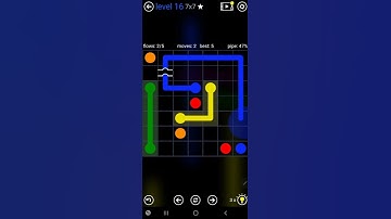 How To Solve Flow Free Bridges 7x7 Mania Pack Level 16 Board Walk Through Solution Walkthrough