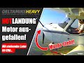 NOTLANDUNG mit Ultraleichtflugzeug! Motorausfall & Umkehrkurve zum Flugplatz!