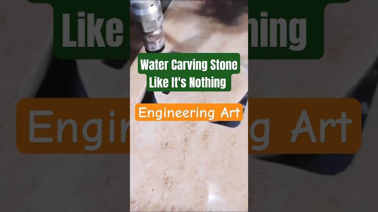 Waterjet Stone Carving So Precise, It’s Basically Surgical!