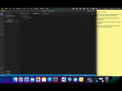 Docker : Build Basic Project With Docker