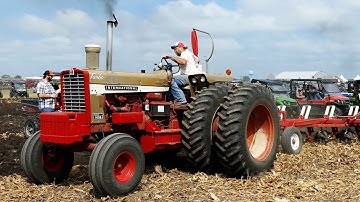 Tractors Plowing at Half Century of Progress Show 2023 | Lots of Tractors in the field | Day 4