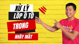 sử lý sự cố trên đường khi lôp ô tô bạn bị nổ lốp