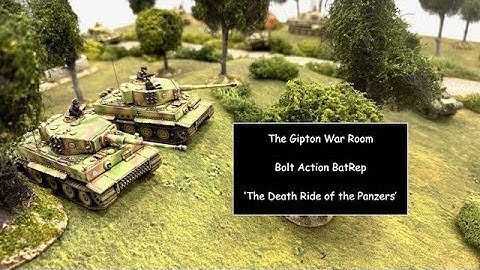 Bolt Action Battle Report British v German 