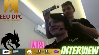 Mira Interview After Match - Team Spirit Vs Pari Parni - Dpc Eeu 20212022 Tour 3 Division I