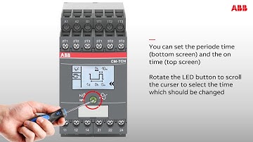 Smart temperature monitoring relay CM-TCN: signal definition settings