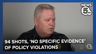 Akron police chief: 'Nothing jumping out' in terms of policy violations