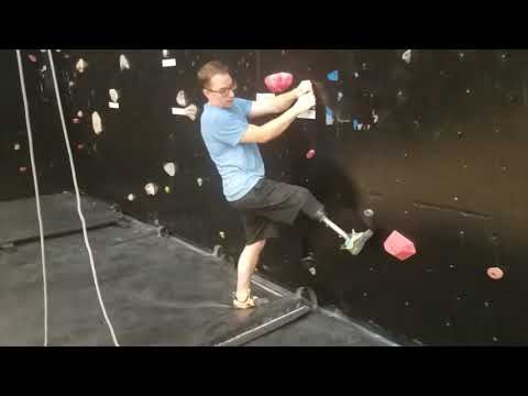 Climbing with Kyle drop knee