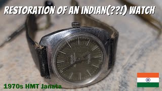 Full restoration of an Indian (??!) watch!