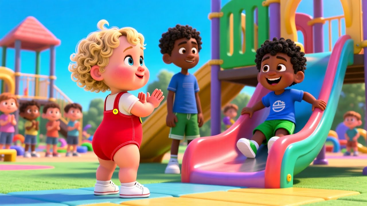 Веселые игры и песенки для детей в парке развлечений | Приключенческое видео для дошкольников