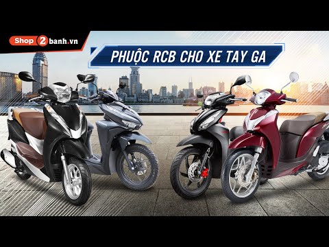 Video Tổng hợp Phuộc RCB cho Honda SH Mode, Vario, Lead,... - youtube
