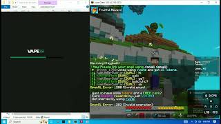 Injecting a cracked Vape V4 Cracked By Xxrustcu513 Download in comment section