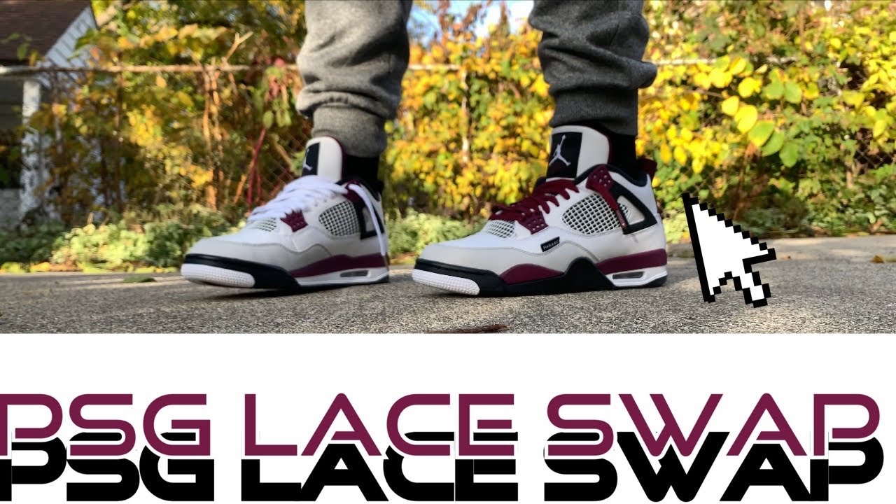 PSG (Paris Saint Germain) Jordan 4's 
