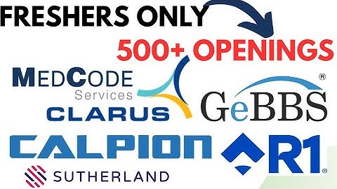 ALLEEN VOOR STARTERS - LOOPBINNEN - MEDISCHE CODERINGSVACATURES #freshersjob#medicalcodingjobs#me...