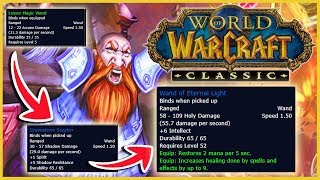 Classic WoW WAND Progression | Classic WoW Priest \/ Mage \/ Warlock Leveling Guide