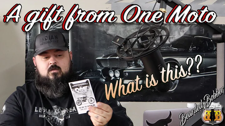 I got a gift from the 1 moto show