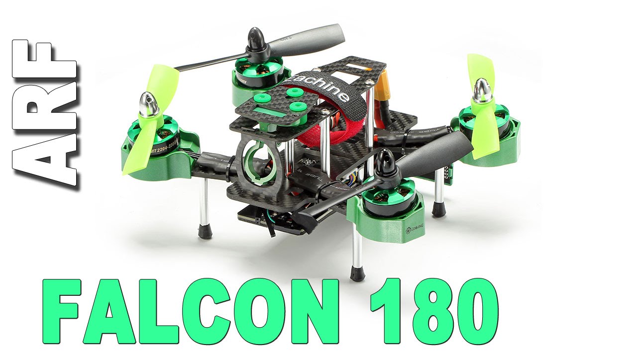Unboxing Eachine Falcon180 - Drone Racer ARF & Review - YouTube
