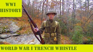 This is what World War I Trench Whistle Sound Like in Battle