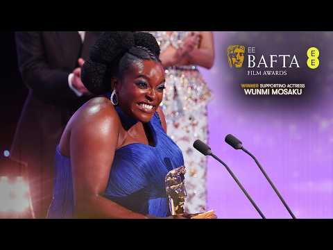 Wunmi Mosaku Wins the Supporting Actress BAFTA for Sinners | EE BAFTA Film Awards 2026