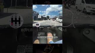 Jalan buruk,cukup main rem aja #drivingtips #automobile #beginnerdriver #learntodrive #driver