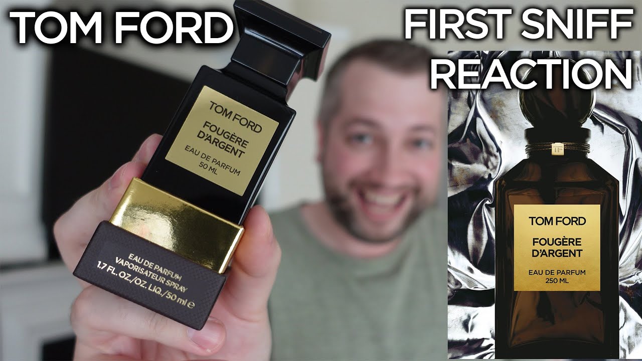 Tom Ford Fougere d'Argent - First Sniff Reaction Review - YouTube