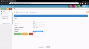 BiblioSoft con Java Web y PostgreSQL