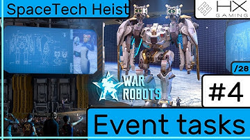 War Robots - How to solve Event task #4 "SpaceTech Heist (4/28)" - SHORT