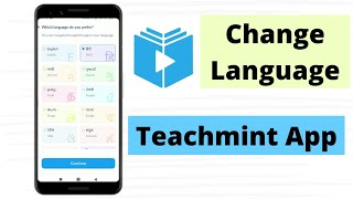 how to change language in teachmint app | teachmint language kaise change kare screenshot 3