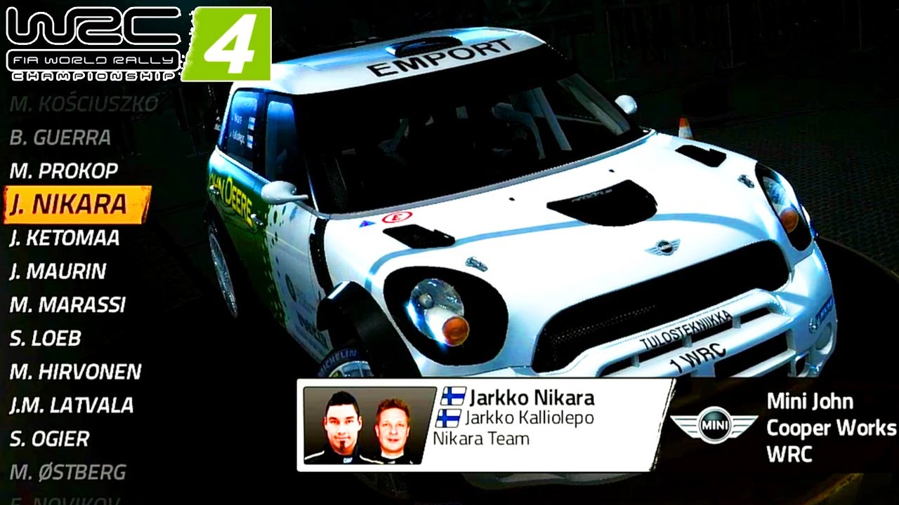 WRC 4 | Mini John Cooper Works WRC | Jarkko Nikara | Argentina - Mina Clavero Gameplay (#16)