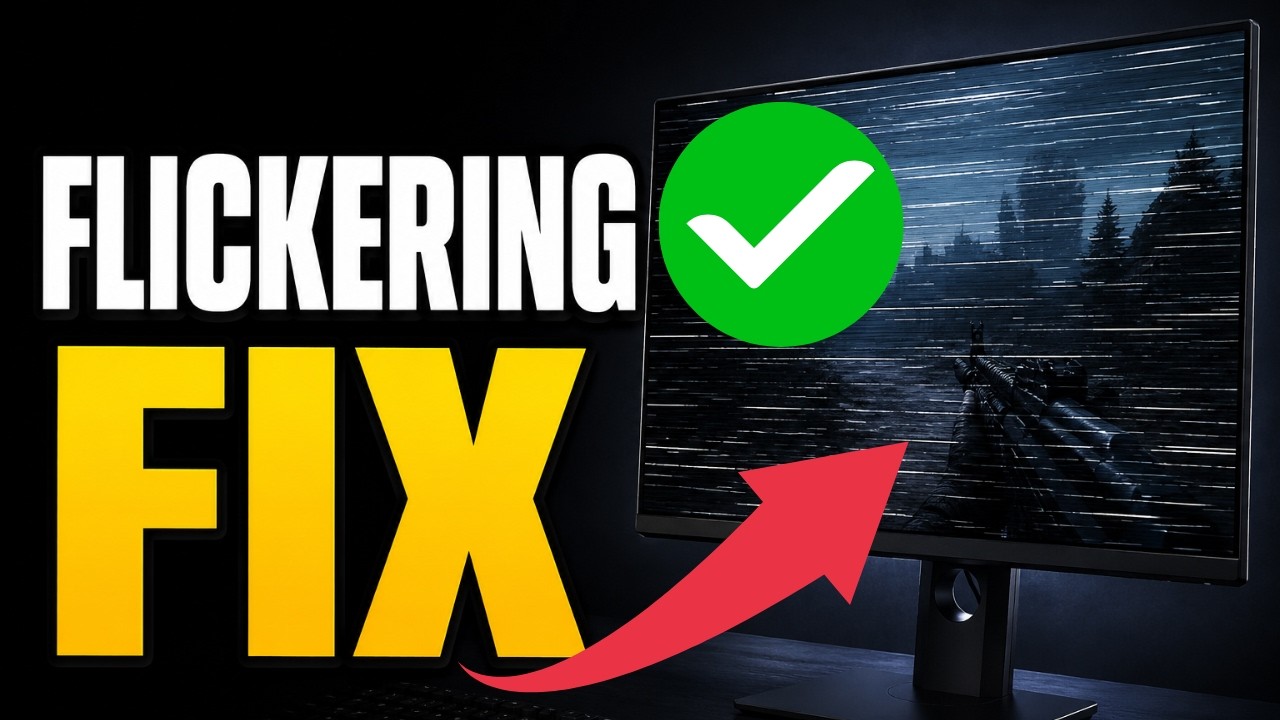 How To Fix Screen Flickering Issue While Gaming In Windows 10/11 - YouTube