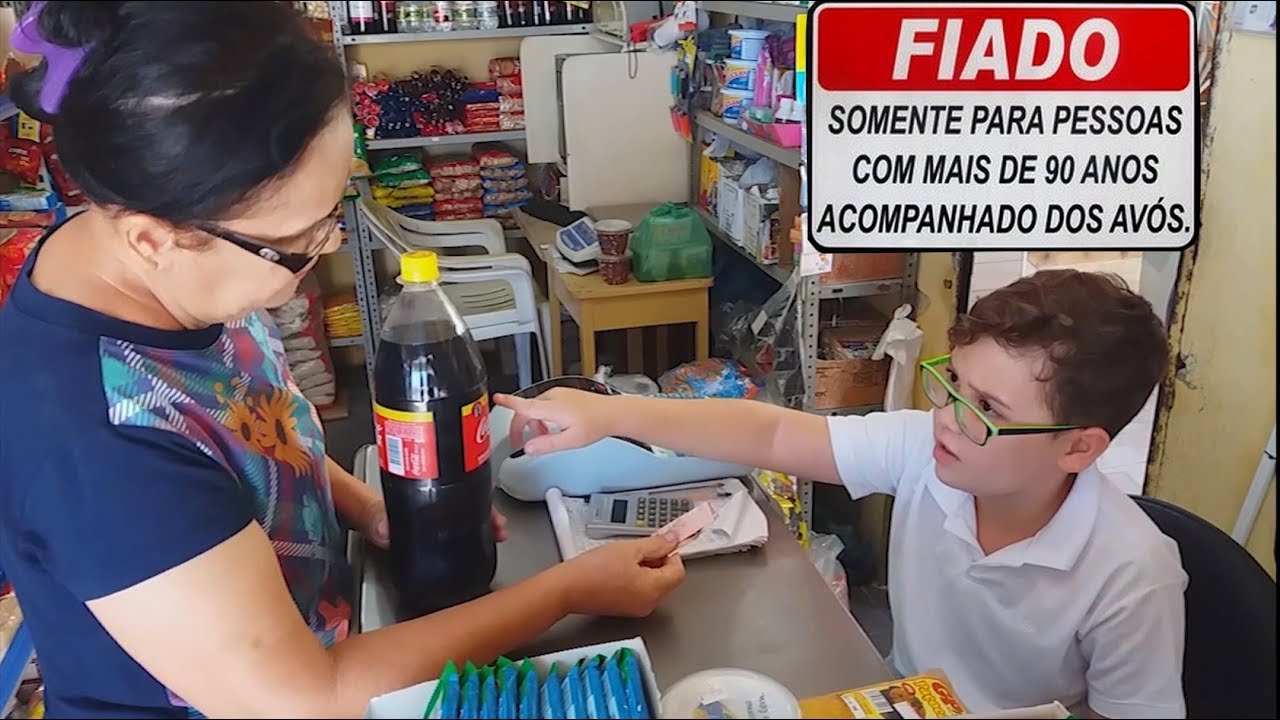 CAIXA DE MERCADINHO! COMPLETO