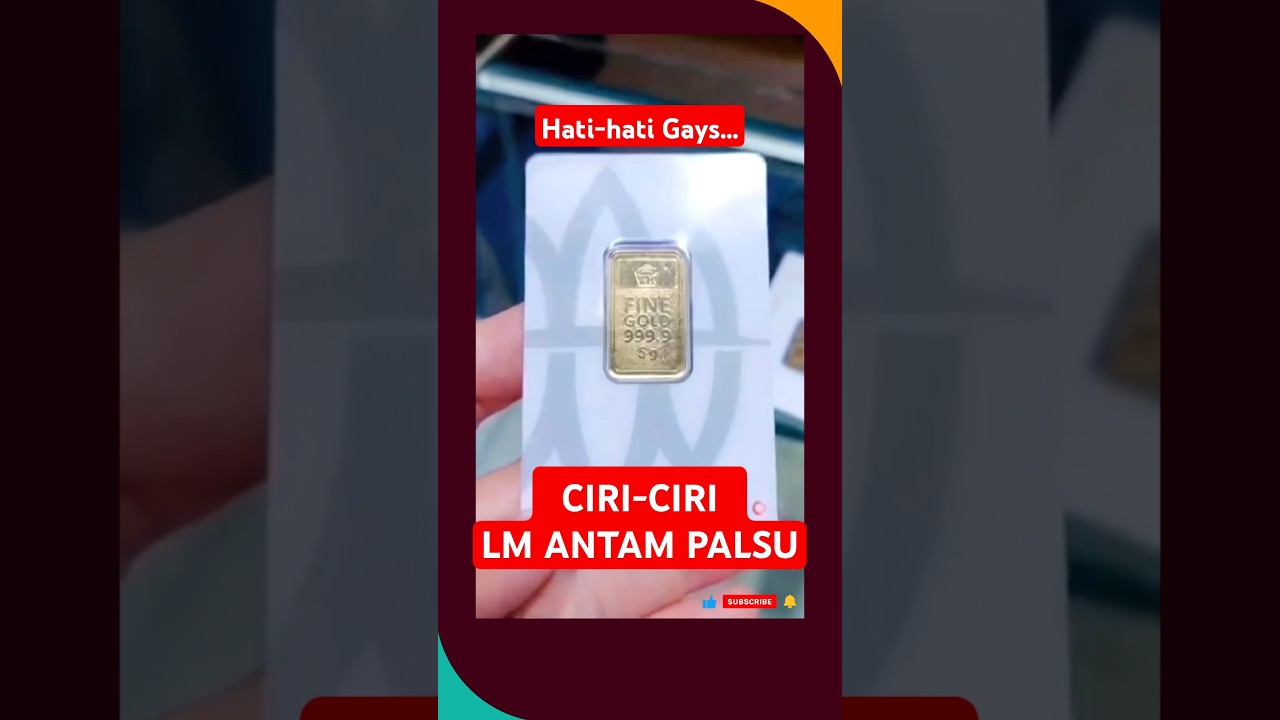 EMAS LM ANTAM CERTICARD PALSU 