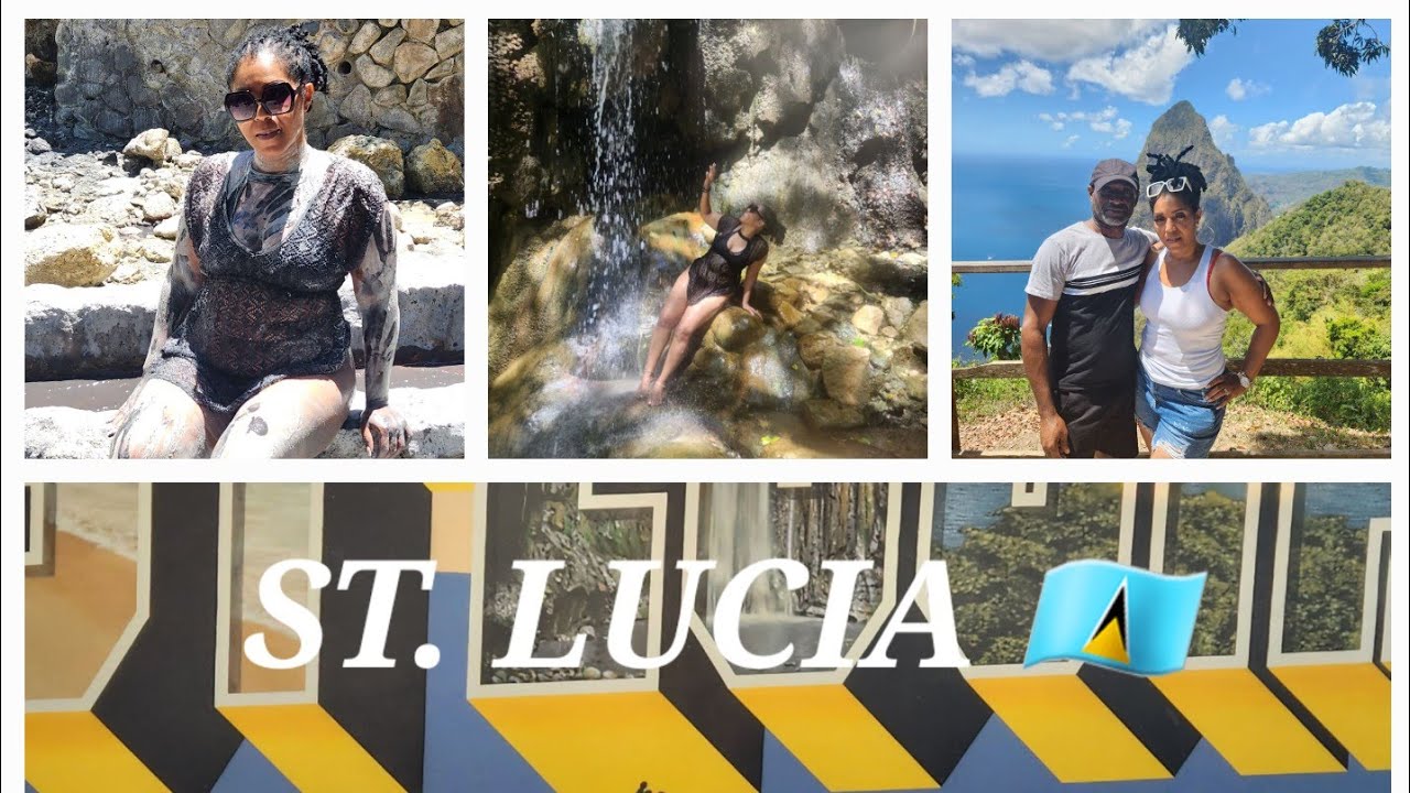 St. Lucia Vlog 🇱🇨: Soufriere Volcano/Sulfur Springs/ Piton Falls/Tet Paul Hiking/ Sugar Beach.