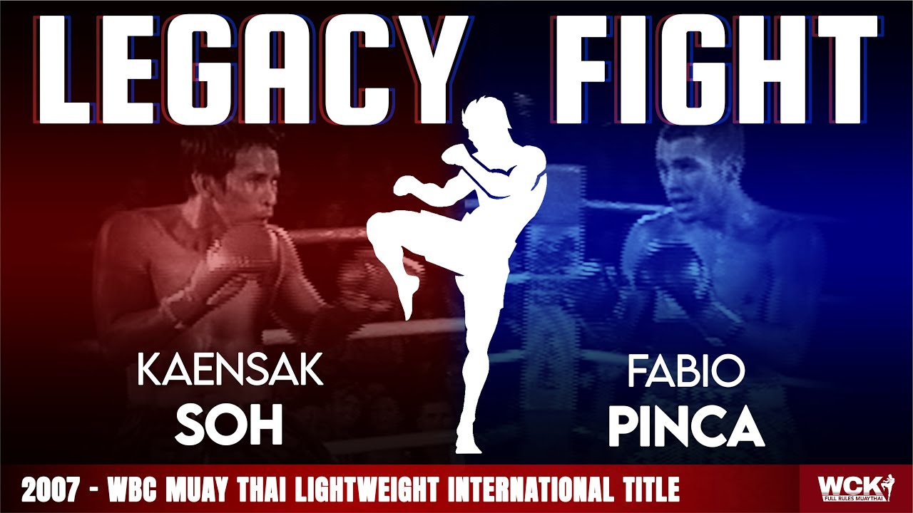 Fabio Pinca vs Kaensak Soh | WBC Muay Thai Lightweight International Title | WCK - Sept 8, 2007