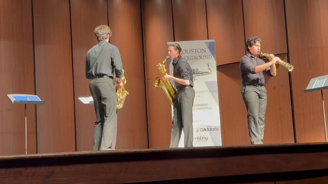 Reverie at The Houston Underground Saxaphone Competition!!!