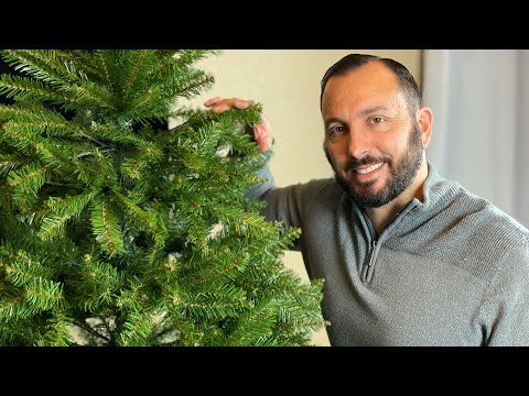 Realistic Christmas Tree Review & Set Up | Amazon Purchase | National Tree Company Dunhill Fir