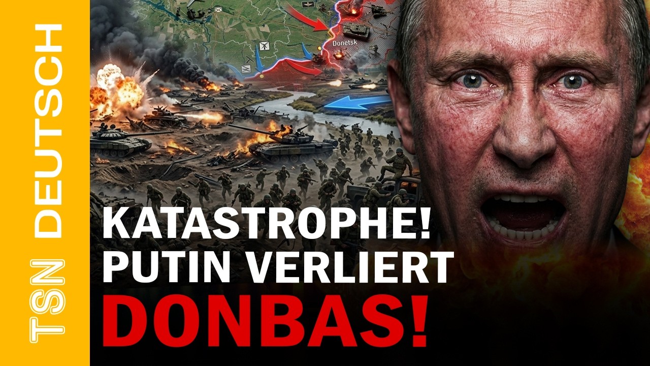 PUTIN WAR NICHT BEREIT! KONTROLLE ÜBER DONBAS VERLOREN — UKRAINE ZERSCHLÄGT ALLE ANGRIFFE!