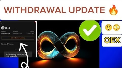 HOW TO WITHDRAW OEX COINS (openX WITHDRAWAL PROCESS) how to link your OEX address