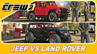 The Crew 2 - JEEP VS LAND ROVER / Купил два новых внедорожника в игре!