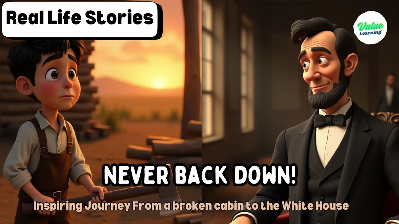 Abraham Lincoln True Story: From Barefoot Boy to President | Real Life Inspirational English Story