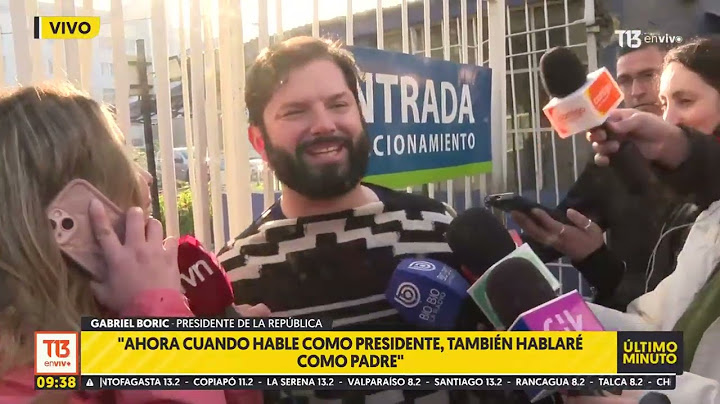 Presidente Boric habla por primera vez tras el nacimiento de su hija, Violeta: "Felicidad máxima"