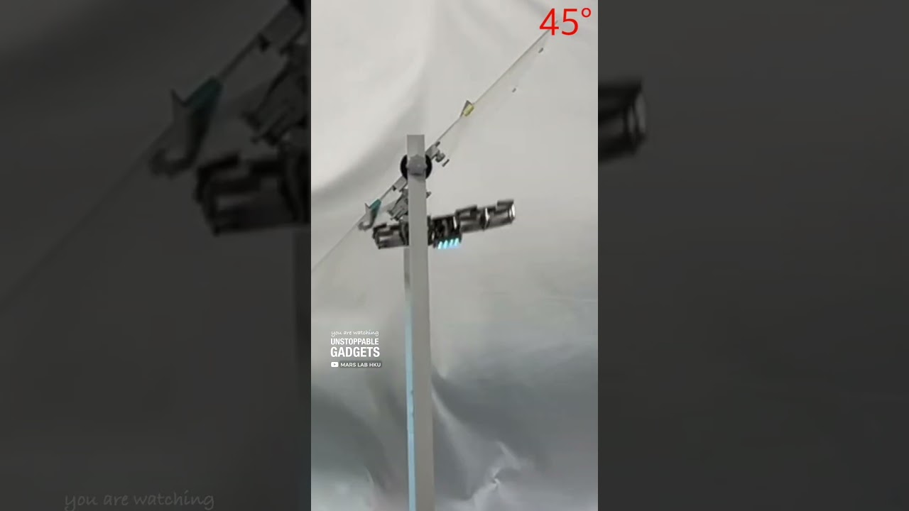 These drones can save energy by perching on walls