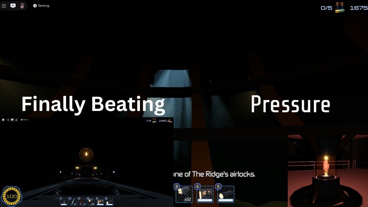 Finally Beating Roblox Pressure - YouTube